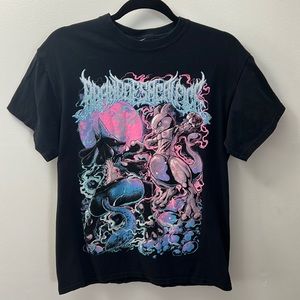 BRAND OF SACRIFICE Band T shirt Mewtwo and Lucario Pokemon Battle Size Medium